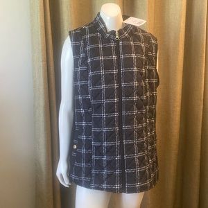 Kim Rogers Quilted Vest NWT Size Medium